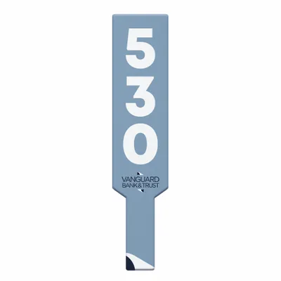 Circle Auction Paddles - Custom Patch Factory