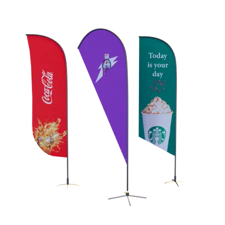 Tradeshow Flags - Custom Patch Factory