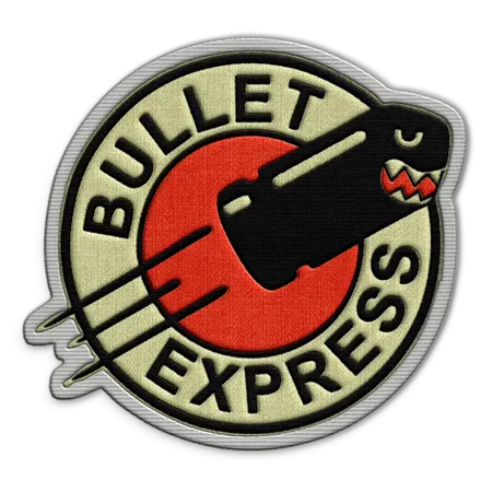 Bullet Express Hat Patch - Custom Patch Factory