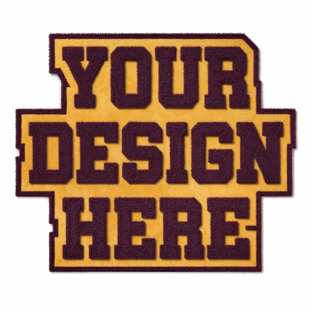 Custom Design Letterman Jacket Patch - Custom Patch Factory