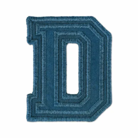D Letterman Jacket Patch - Custom Patch Factory
