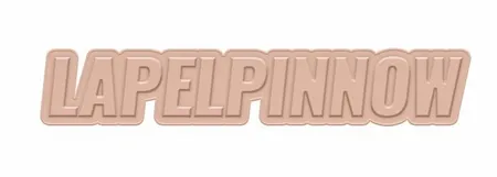 Glossy Rose Gold Plating - Custom Patch Factory