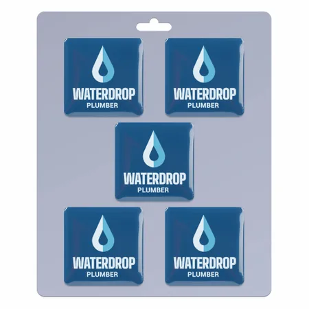 5 pack_Square Lapel Pin 1.25 inch - Custom Patch Factory