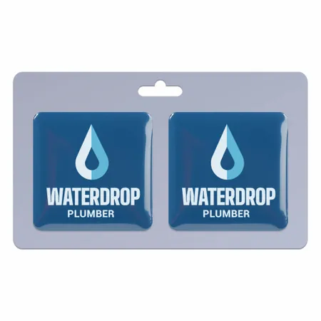 2 pack_Square Lapel Pin 1.25 inch - Custom Patch Factory