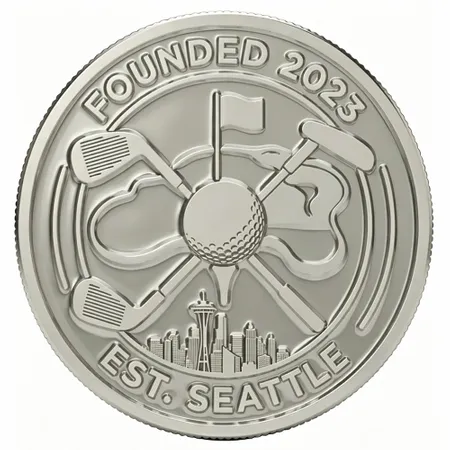 Die Struck Ball Marker - Custom Patch Factory