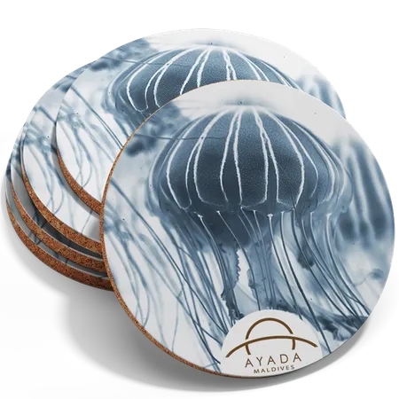 Fiberboard Coasters - Custom Patch Factory