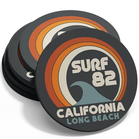 PVC Coasters - Custom Patch Factory