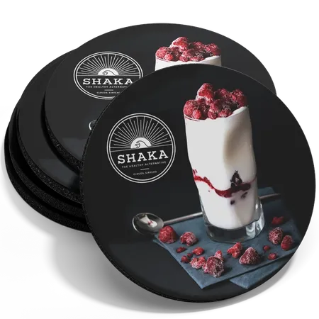 Foam Coasters - Custom Patch Factory