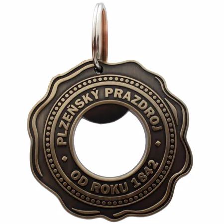 Stylish Bottle Opener Keychain Stylish Bottle Opener Keychain - Custom Patch Factory
