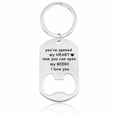 Personal Bottle Opener Keychain Personal Bottle Opener Keychain - Custom Patch Factory
