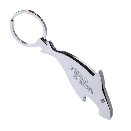 Dolphin Bottle Opener Keychain Dolphin Bottle Opener Keychain - Custom Patch Factory