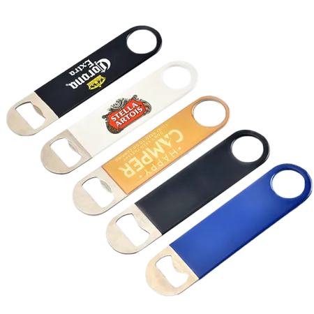 Colored Bottle Opener Keychain Colored Bottle Opener Keychain - Custom Patch Factory