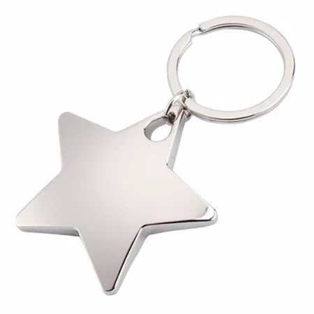 Dazzling Star Metal Keychain Dazzling Star Metal Keychain - Custom Patch Factory