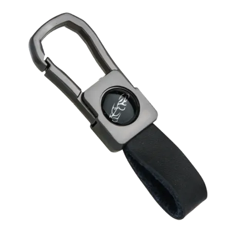 Gun Metal Caribiner Keychain Gun Metal Caribiner Keychain - Custom Patch Factory