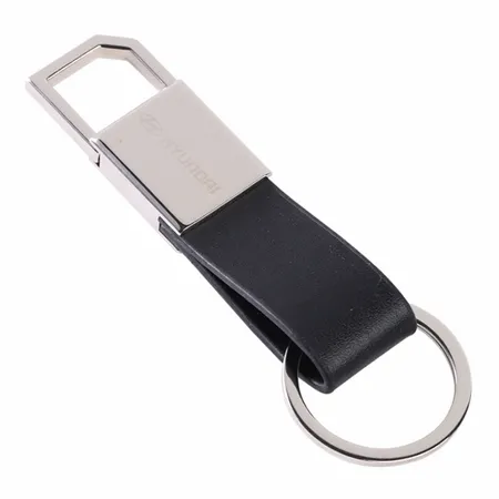 Sturdy Ring Leather Keychain Sturdy Ring Leather Keychain - Custom Patch Factory