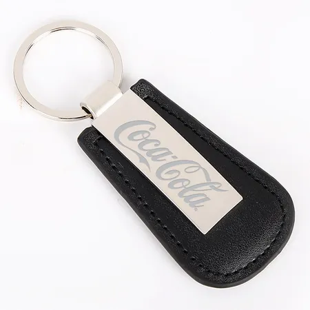 Superior Metal & Leather Keychain Superior Metal & Leather Keychain - Custom Patch Factory