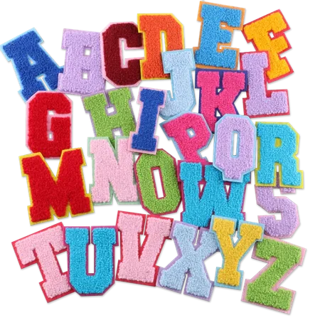 Chenille Letters - Custom Patch Factory