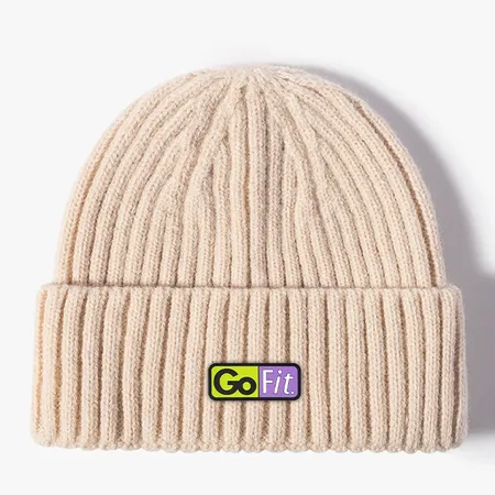 Ritzy Wool Fiber Beanies - Custom Patch Factory