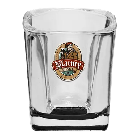 Imported Square Shot Glass - Custom Patch Factory