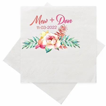 Custom Napkins - Custom Patch Factory