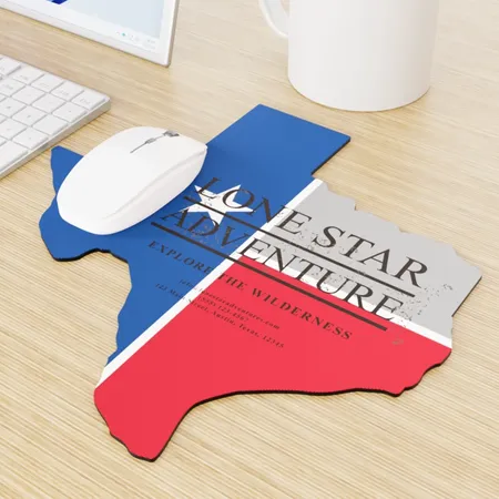 Custom Shape Die Cut Mouse Pad Custom Shape Die Cut Mouse Pad - Custom Patch Factory