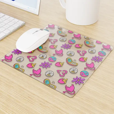 Custom Acrylic Transparent Mouse Pad Custom Acrylic Transparent Mouse Pad - Custom Patch Factory