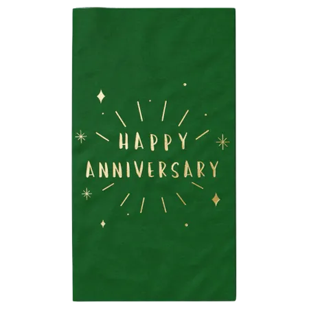 Custom Foil Stamped Towel Napkin - Custom Patch Factory