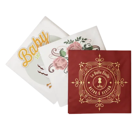 Custom Cloth Beverage Napkin - Custom Patch Factory