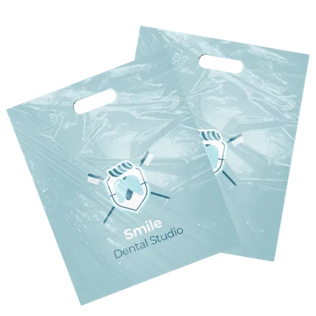 Die Cut Handle Bag - Custom Patch Factory