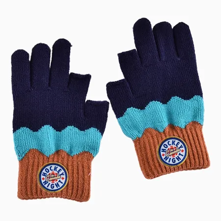 Intriguing Cashmere Winter Gloves - Custom Patch Factory