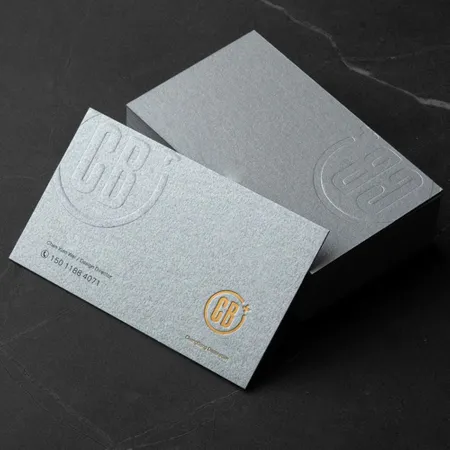 Metallic Business Cards - Custom Patch Factory