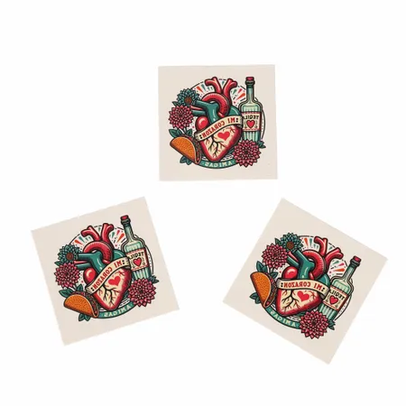 Temporary Tattoos - Custom Patch Factory