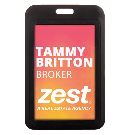 Full Color Printed Plastic Holder - Custom Patch Factory