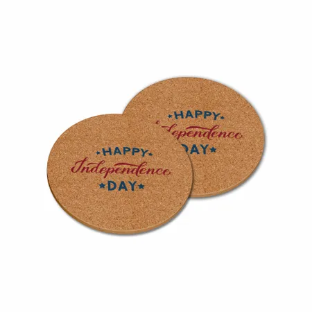 Premade Cork Coasters - Custom Patch Factory