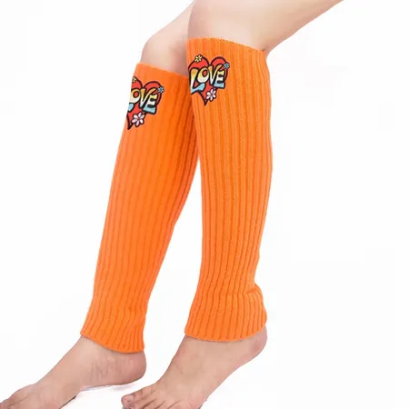Gleeful Acrylic Leg Warmer - Custom Patch Factory