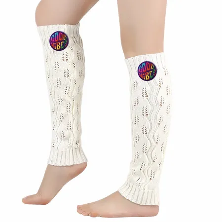 Retro Acrylic Leg Warmer - Custom Patch Factory