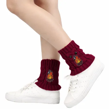 Vivacious Acrylic Leg Warmer - Custom Patch Factory