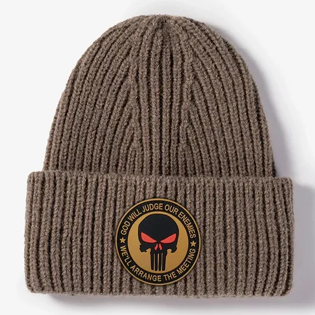 High Quality Wool Fiber Beanies - Custom Patch Factory