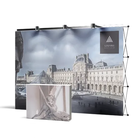 Pop Up Straight Displays - Custom Patch Factory
