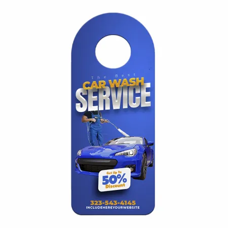 Oval Door Hangers Oval Door Hangers - Custom Patch Factory
