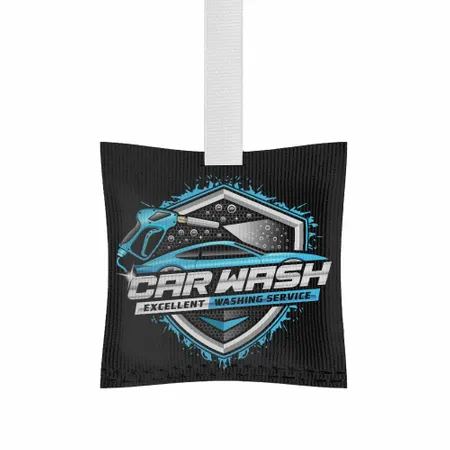 Non-Woven Car Mirror Hangers Non-Woven Car Mirror Hangers - Custom Patch Factory