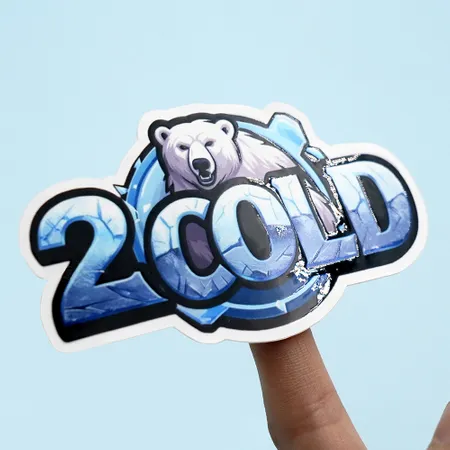 Spot UV Stickers Spot UV Stickers - Custom Patch Factory