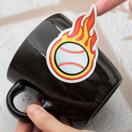 Coated Art Paper Stickers Coated Art Paper Stickers - Custom Patch Factory