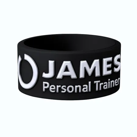 Embossed Printed Rings Embossed Printed Rings - Custom Patch Factory