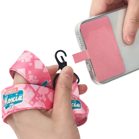 Lanyard & Blank Insert Phone Wallet - Custom Patch Factory