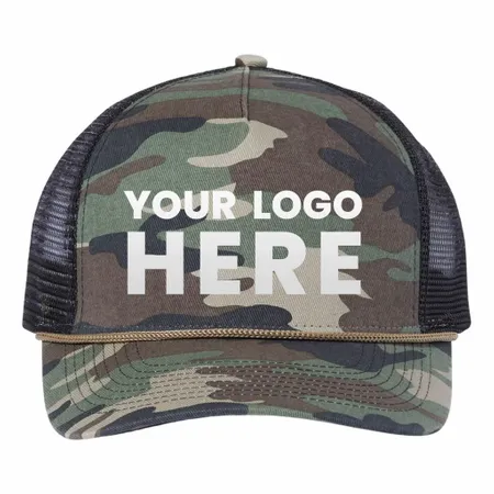 Dri Duck 3012 - Retro Rope Cap Dri Duck 3012 - Retro Rope Cap - Custom Patch Factory