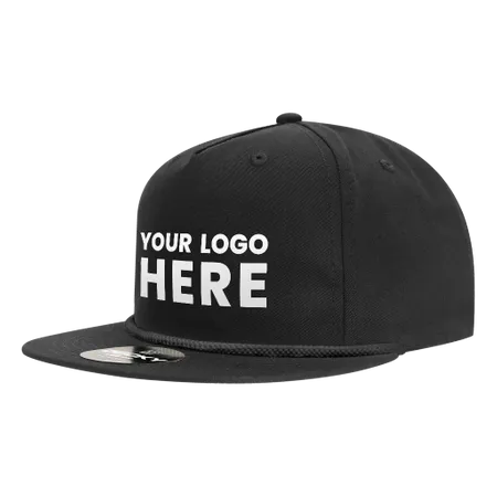 Decky 6042 5 Panel High Profile Relaxed Cotton Blend Rope Hat - Custom Patch Factory