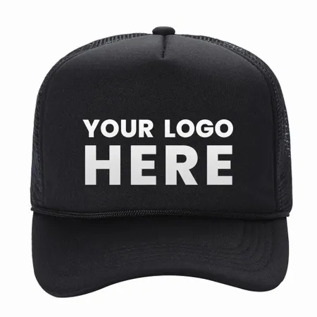 Unbranded Kids Foam Trucker Hat Mesh Back, Sponge Cap Unbranded Kids Foam Trucker Hat Mesh Back, Sponge Cap - Custom Patch Factory