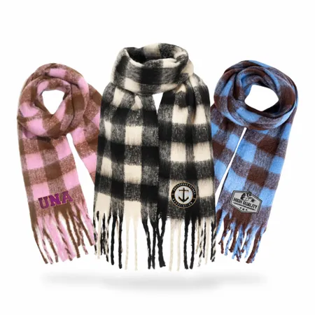 Sleek Polyester Scarves - Custom Patch Factory