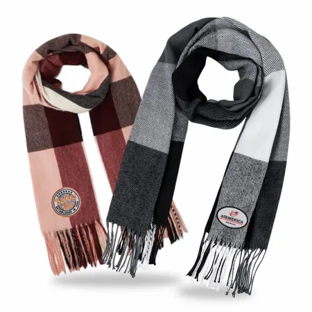 Luxe Polyester Scarves - Custom Patch Factory